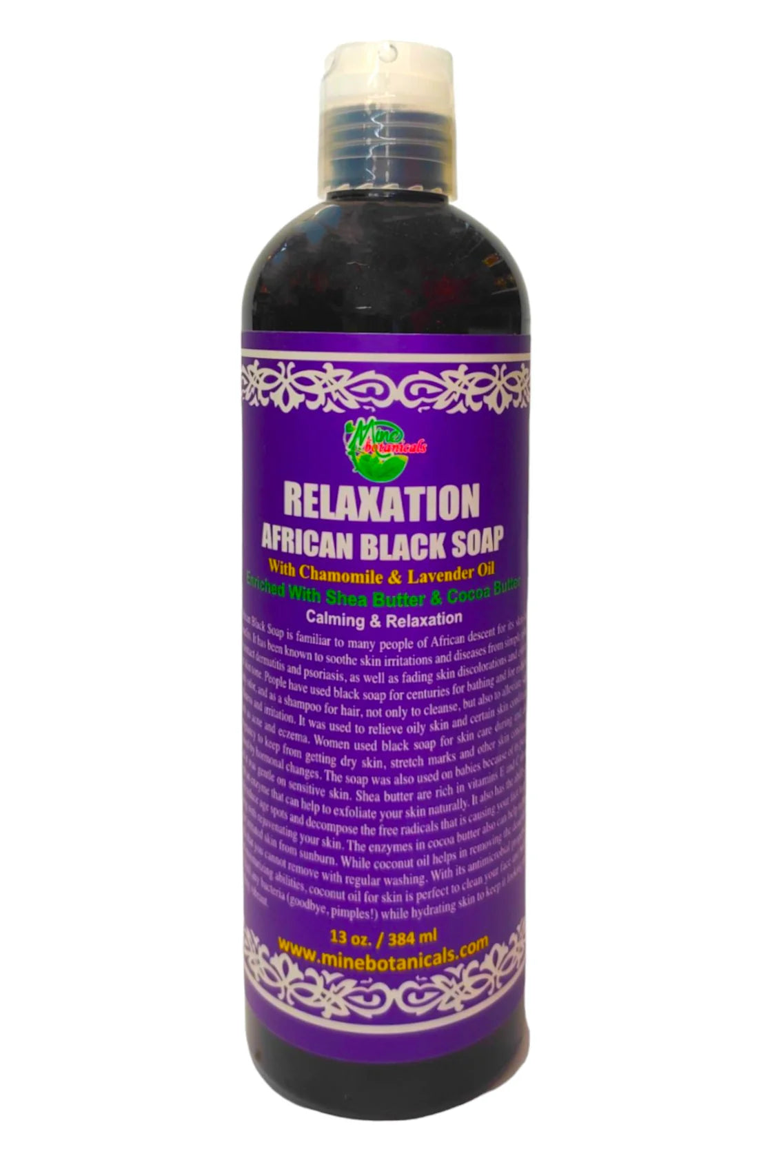 AFRICAN LIQUID BLACK SOAP