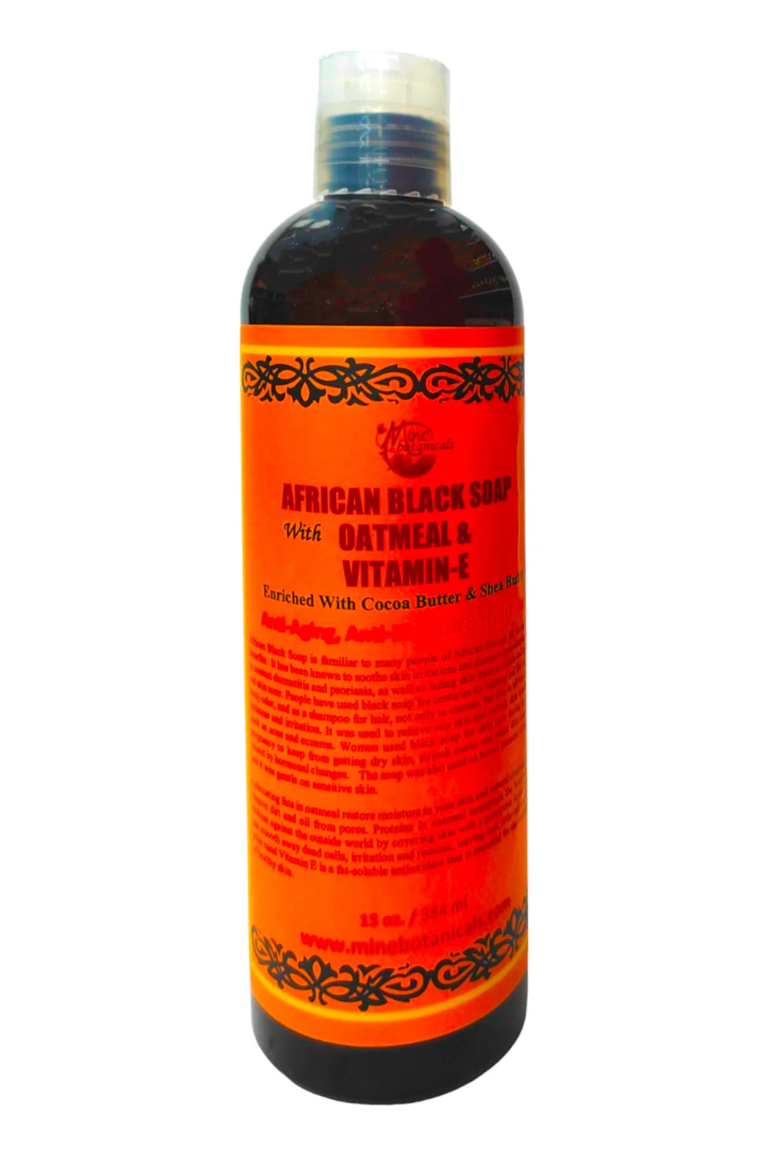 AFRICAN LIQUID BLACK SOAP