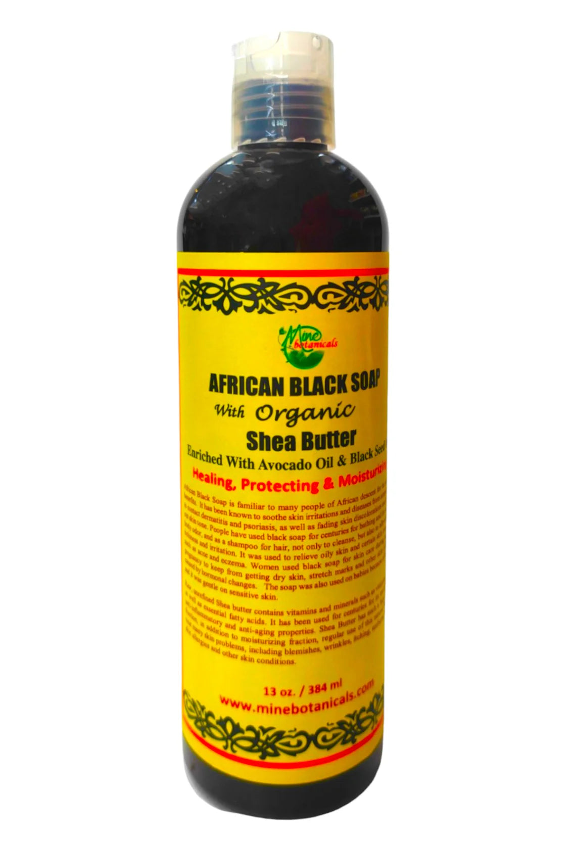 AFRICAN LIQUID BLACK SOAP