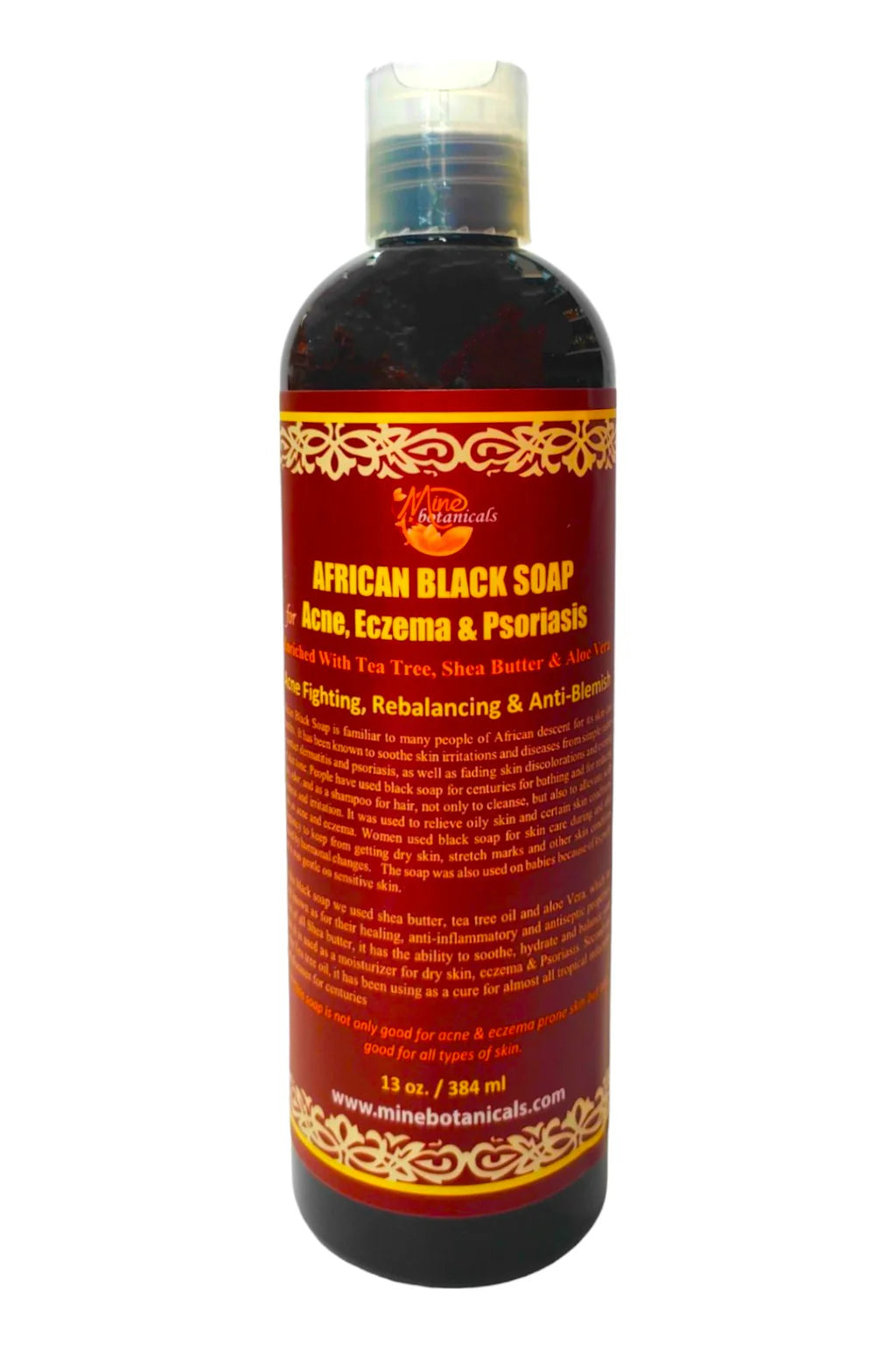 AFRICAN LIQUID BLACK SOAP