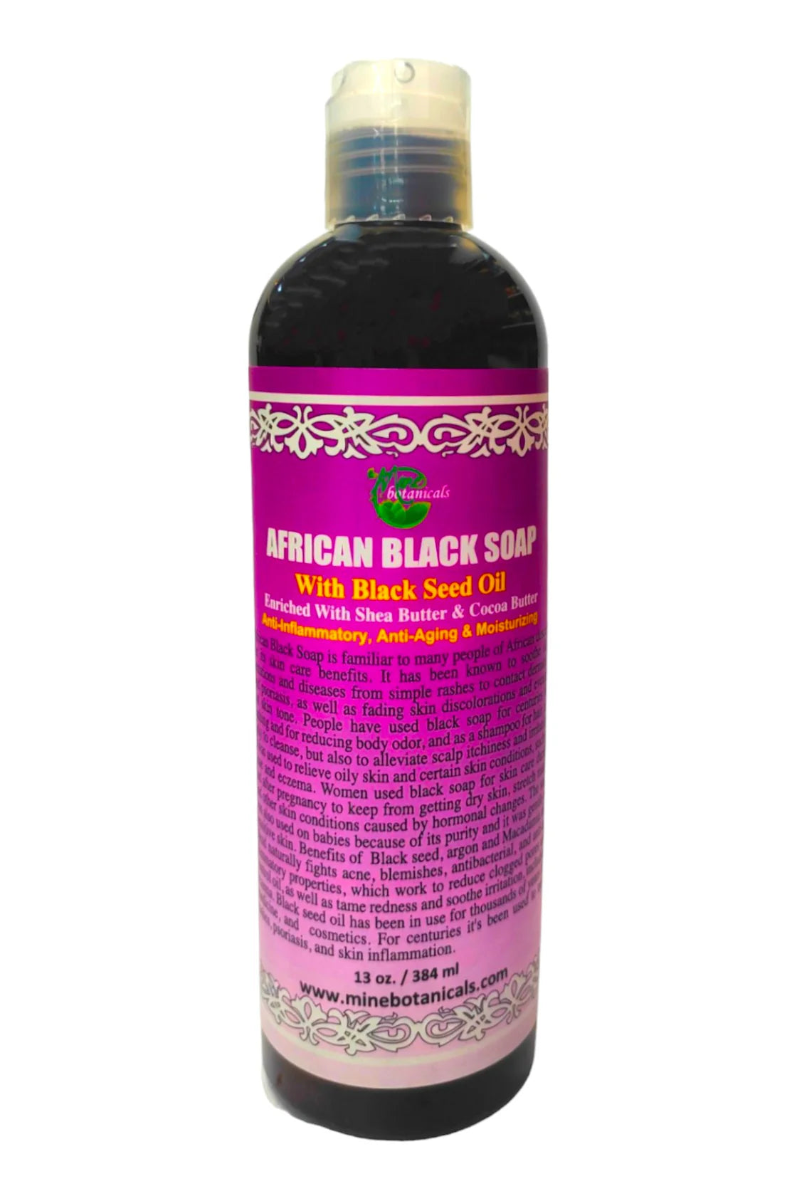 AFRICAN LIQUID BLACK SOAP