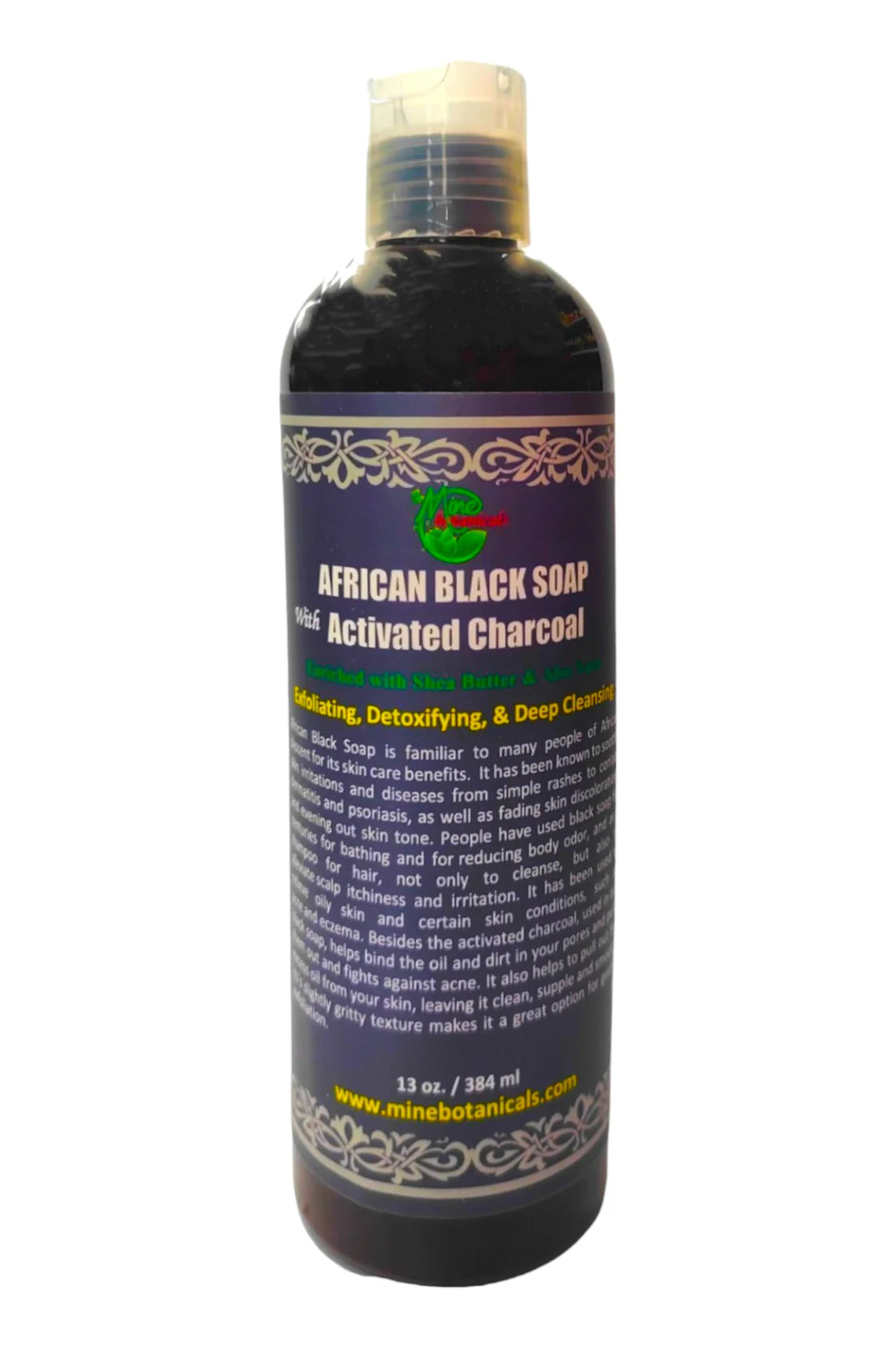 AFRICAN LIQUID BLACK SOAP