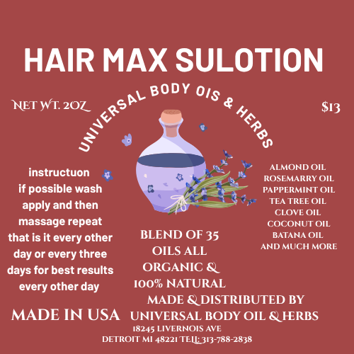 HAIR MAX SOLUTION