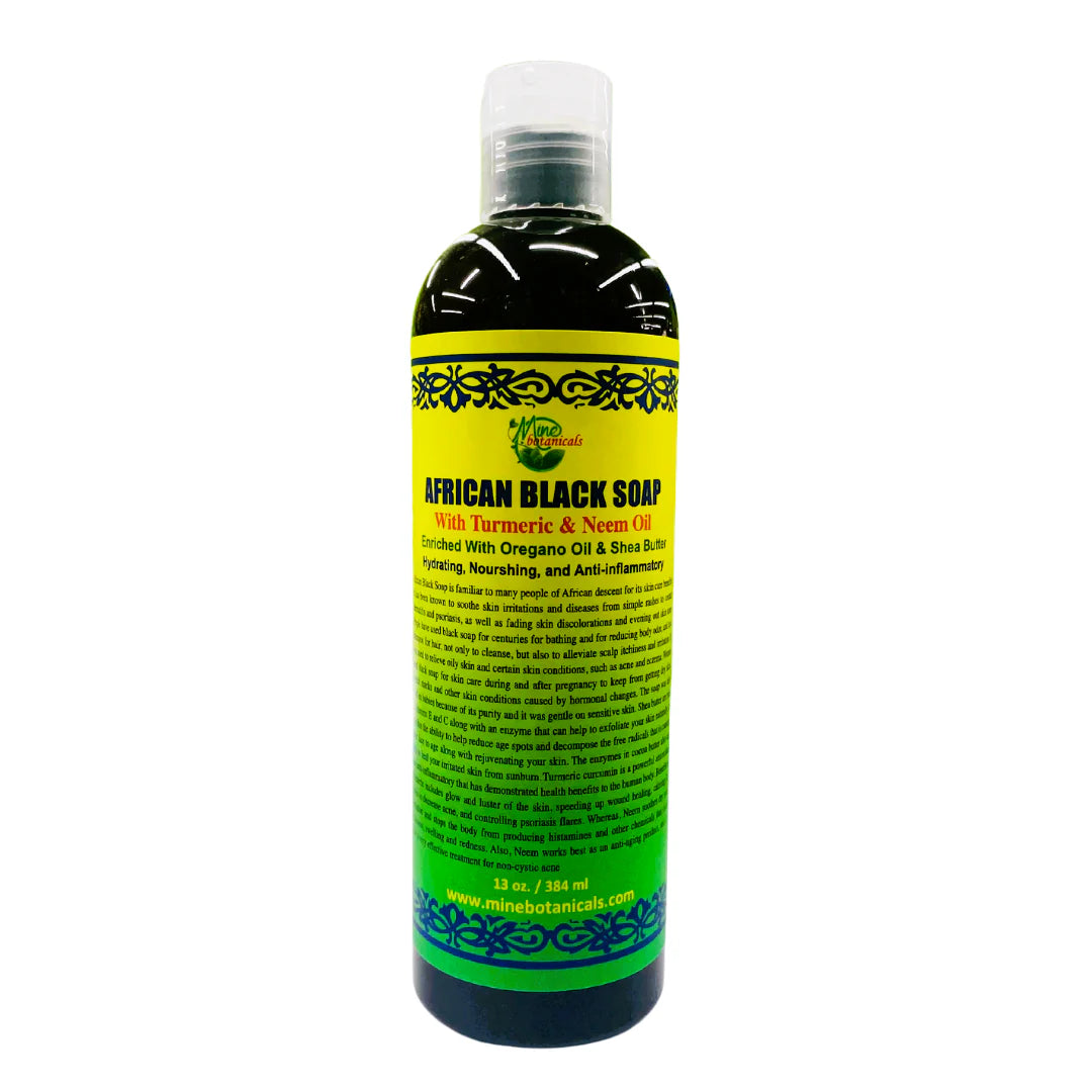 AFRICAN LIQUID BLACK SOAP