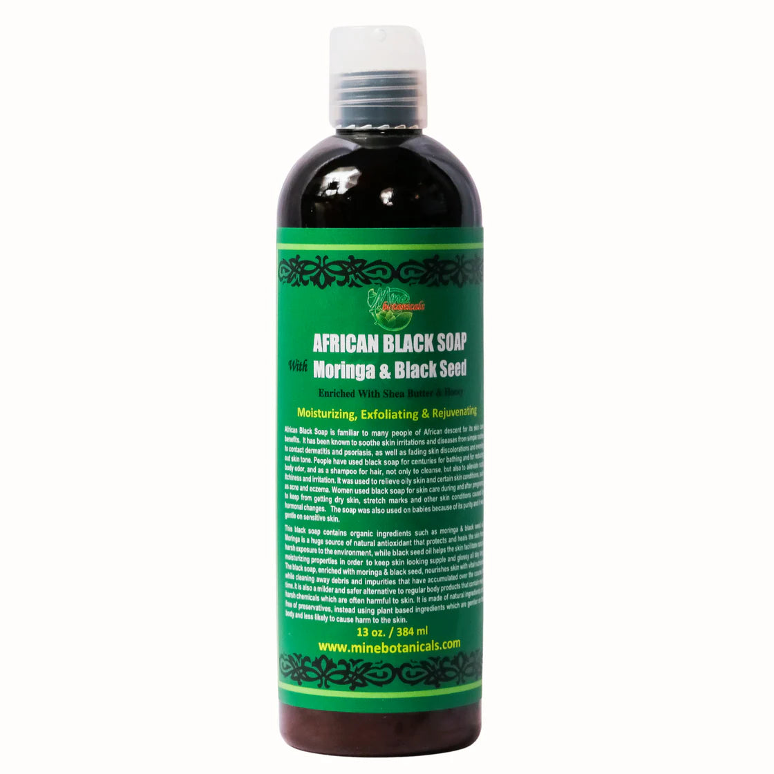 AFRICAN LIQUID BLACK SOAP