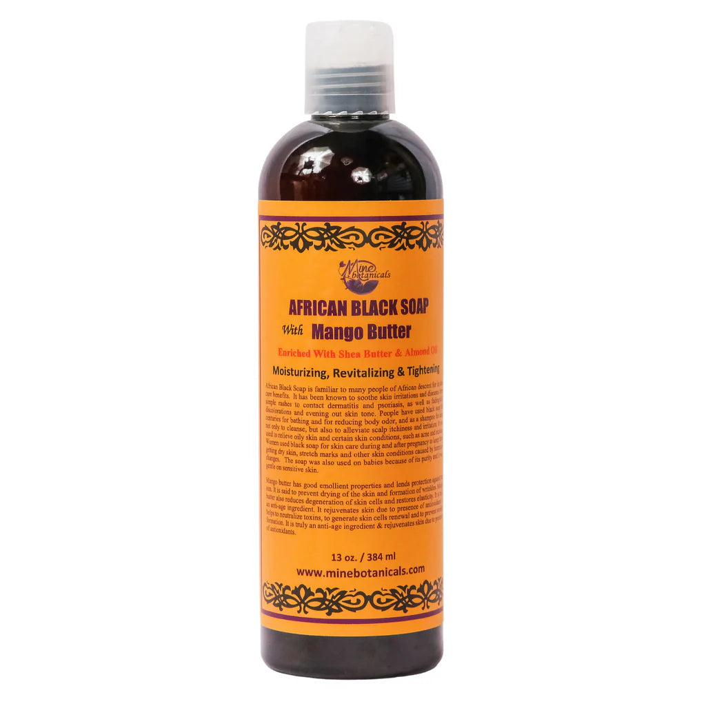 AFRICAN LIQUID BLACK SOAP