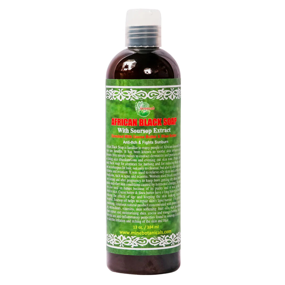 AFRICAN LIQUID BLACK SOAP