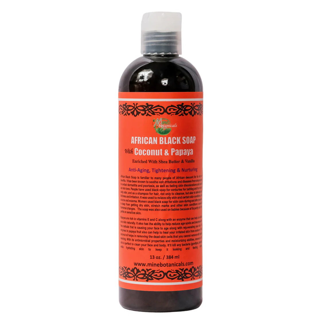 AFRICAN LIQUID BLACK SOAP